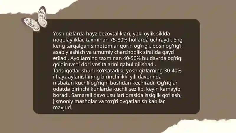 Yosh qizlarda uchreydigan ginekologik kasalliklar 4