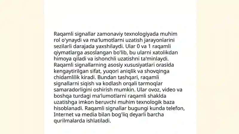Raqamli qurulmalar va ularning ishlash prinsipi 4