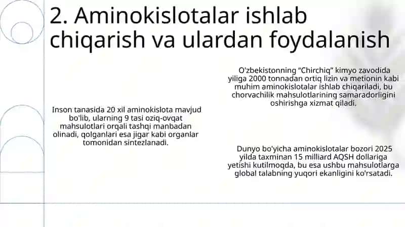 Gormonlar, Vitaminlar, Aminokislotalar va Fermentlar 4