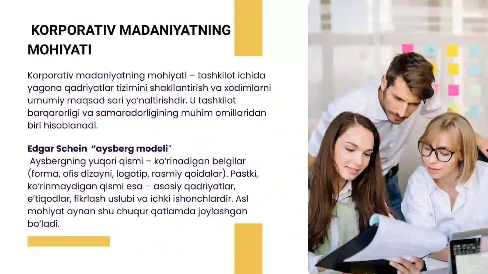 AKSIYADORLIK JAMIYATLARIDA KORPORATIV MADANIYAT 4