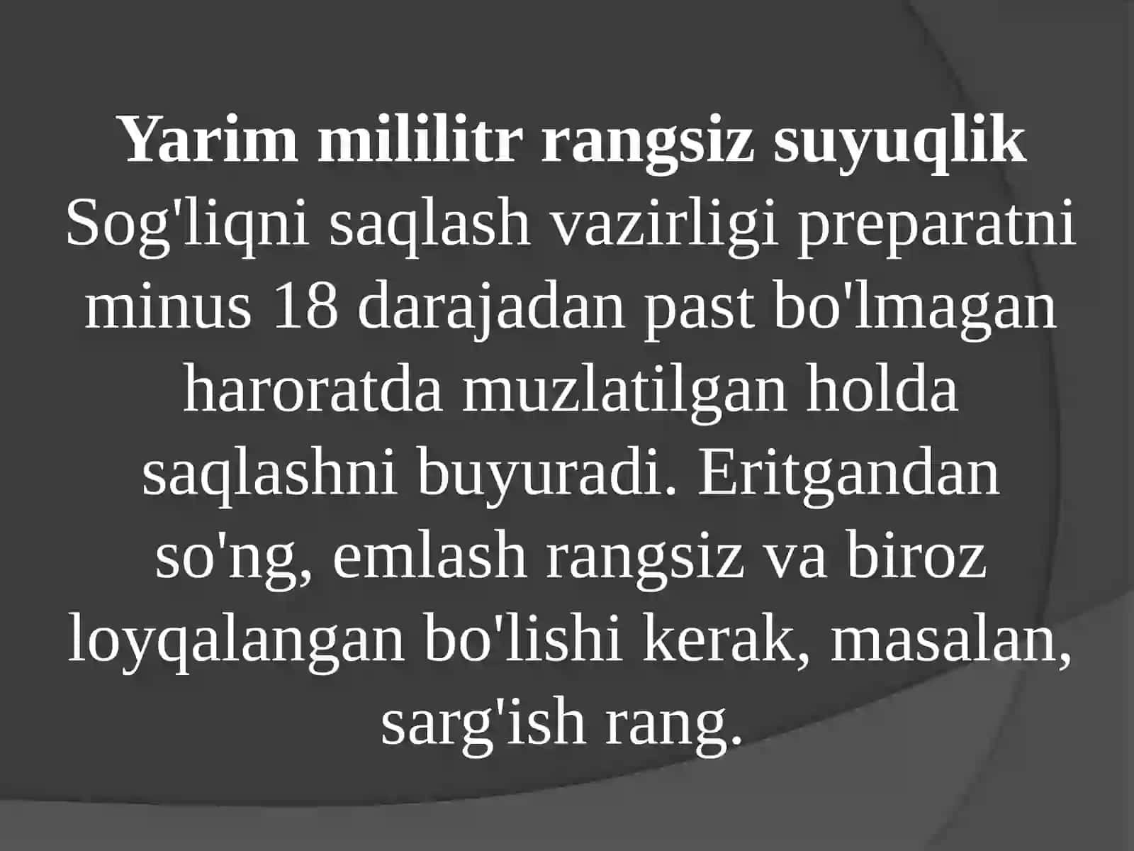 COVID-19ga qarshi emlash chora-tadbirlari 4