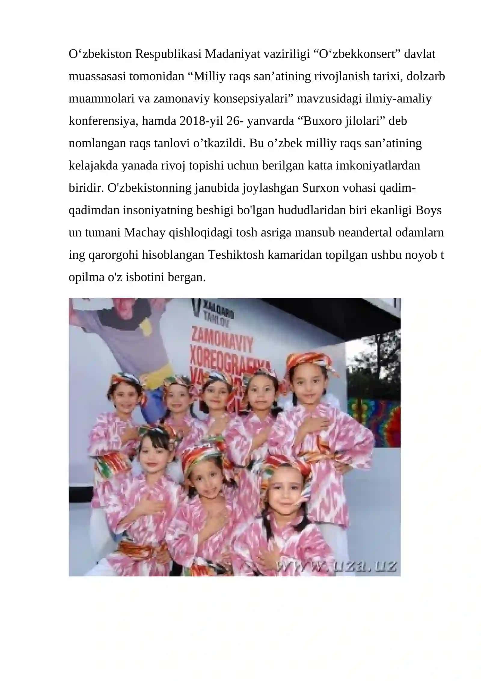Surxon raqs maktabi shakillanishi, ijro uslubi va merosiy raqslari 4