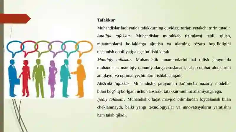 Muhandis xodimlar shaxsining bilish faoliyatining psixologik tavsifi 4