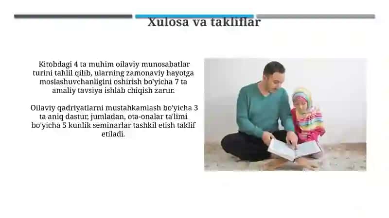 Oilaviy munosabatlarda teng huquqlilik va sheriklik tamoyillari 4