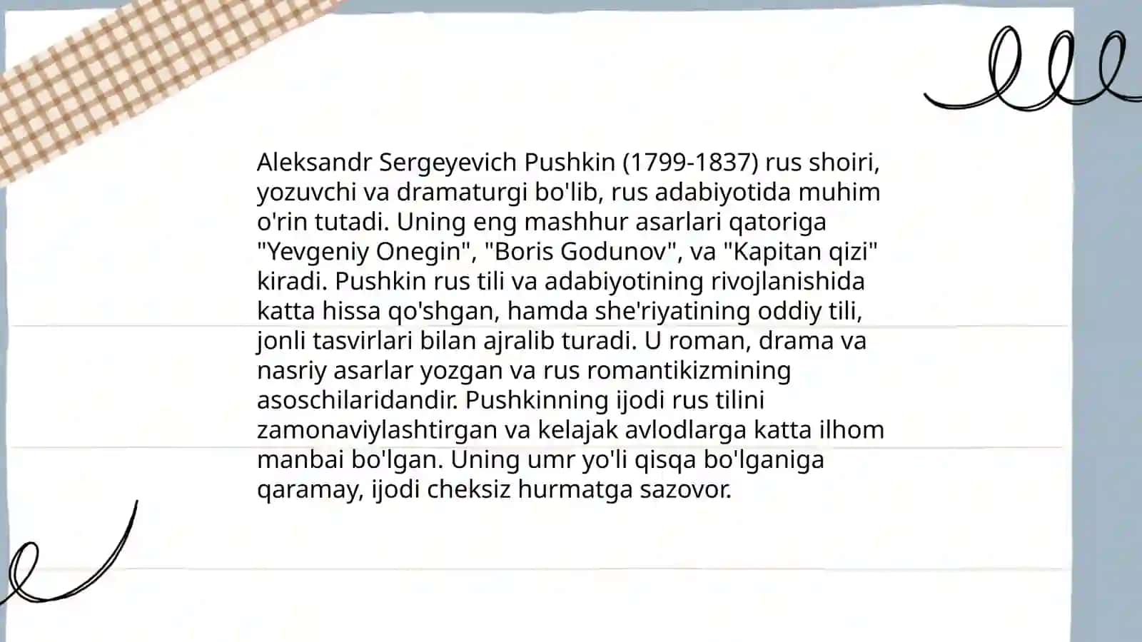Yevgeniy Onegin she’riy romani 4