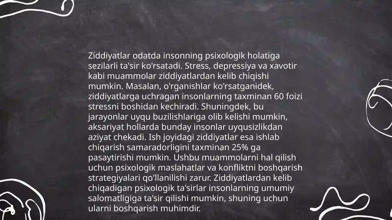 O'qituvchi va o'quvchi o'rtasidagi ziddiyatlarning riskologik tavsifi 4