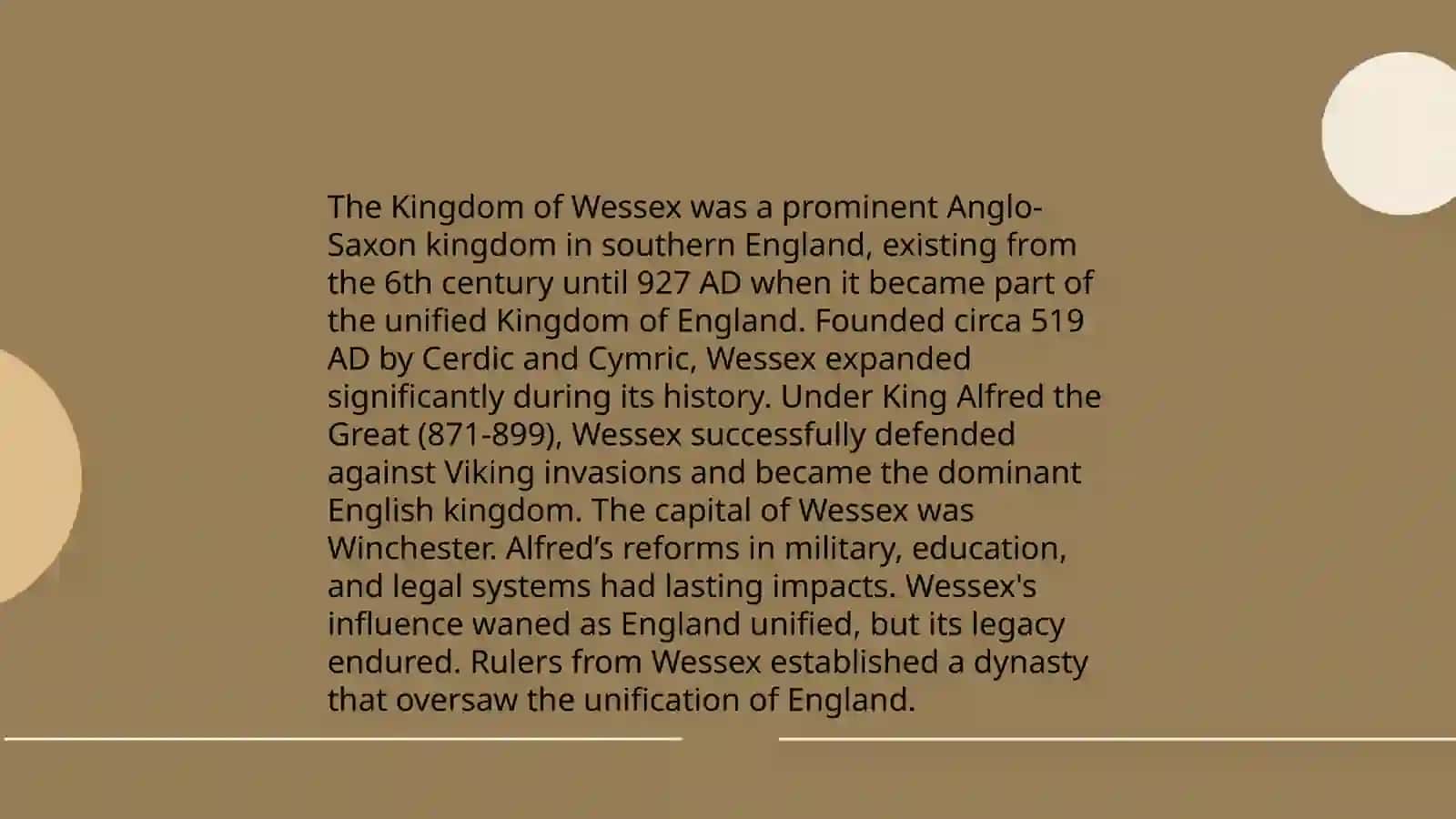 Kingdoms of Anglo-Saxon Tribes 4