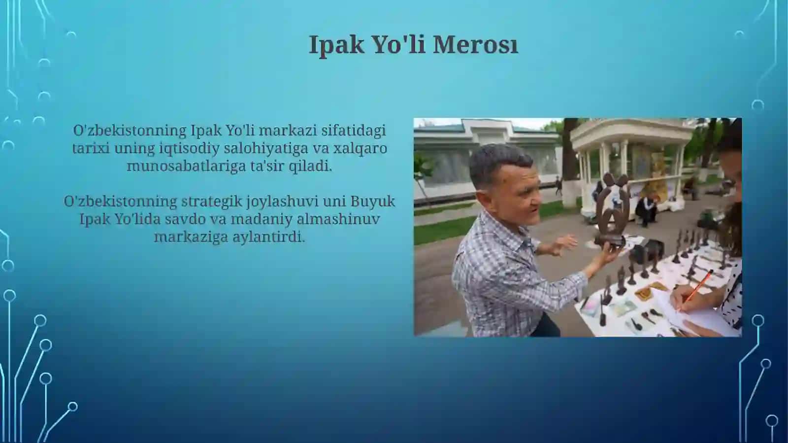 Zamonaviy O'zbekiston: Mustaqillik va Taraqqiyot 4