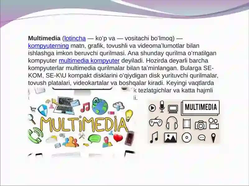 Multimedia Maxsulotlarini Yaratish Dasturlari 4