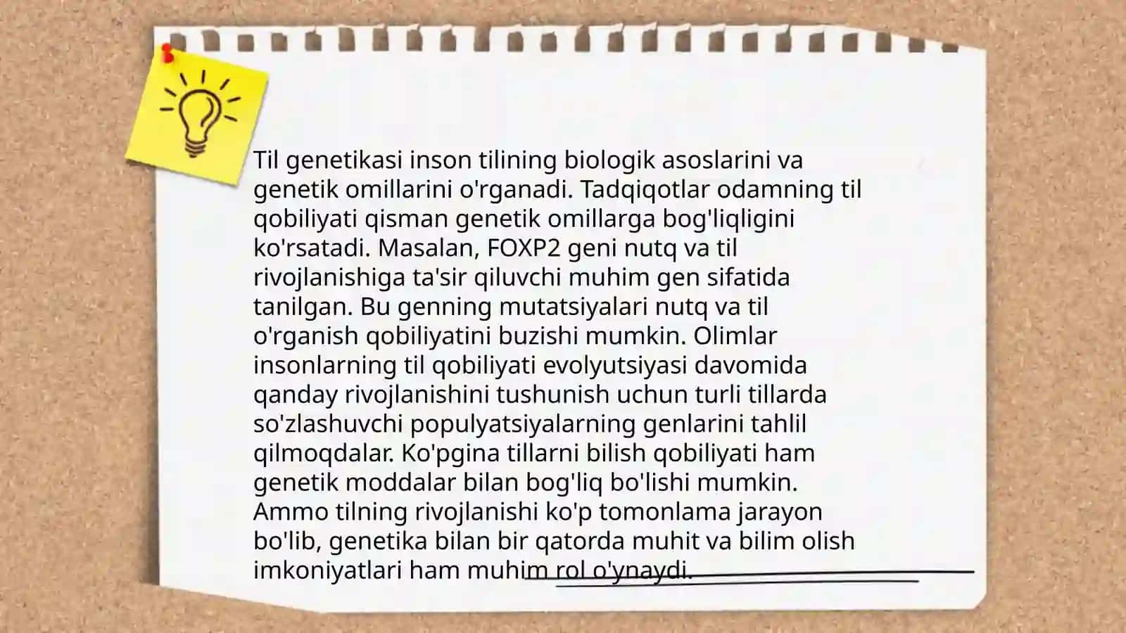 Tilning evolyutsiyasi 4