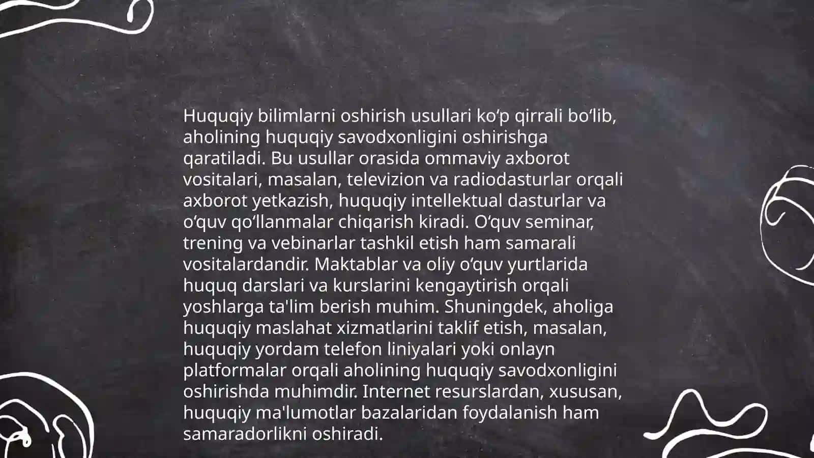 Huquqiy tarbiya amaliyoti 4