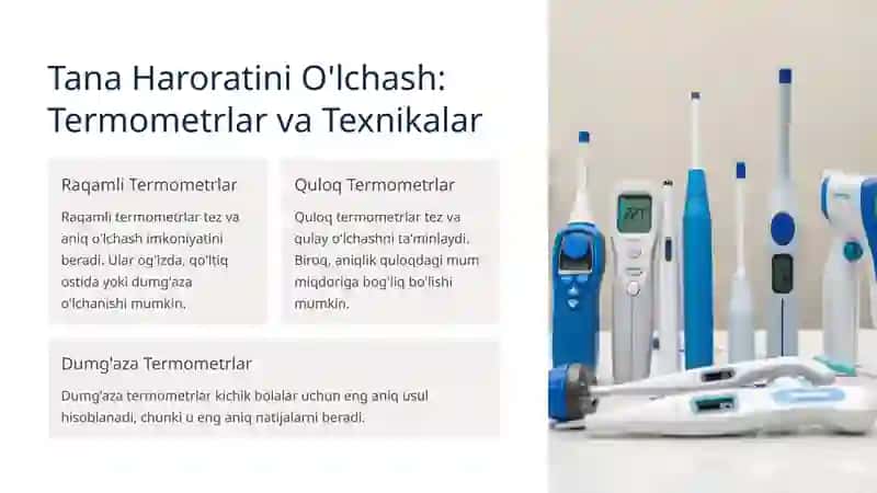 Tana Haroratini Olchash Muhimligi va Usullari 4