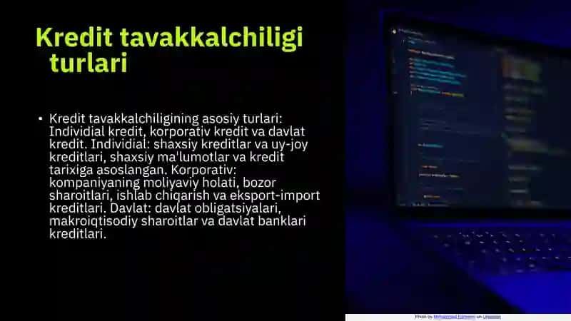 Kredit tavakkalchiligi: sabablari va nazorati 4