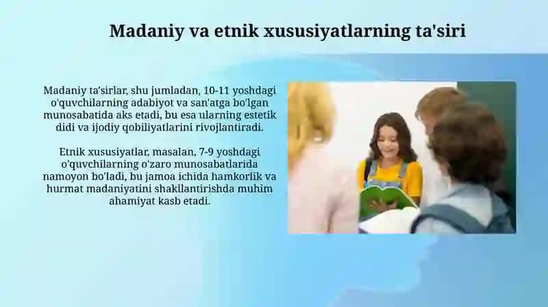 Boshlangʻich sinf oʻquvchisining ijtimoylashuvi 4