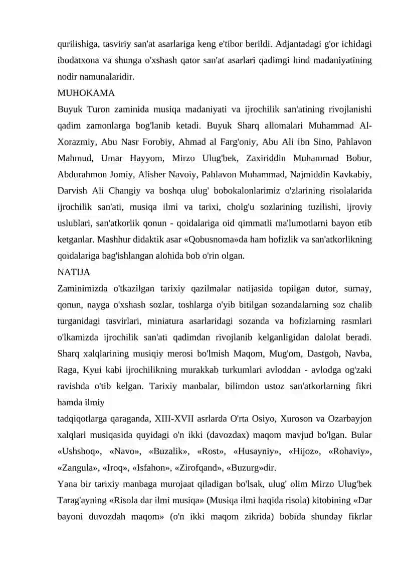 O’rta asrlarda sharq mamlakatlari san’ati 4