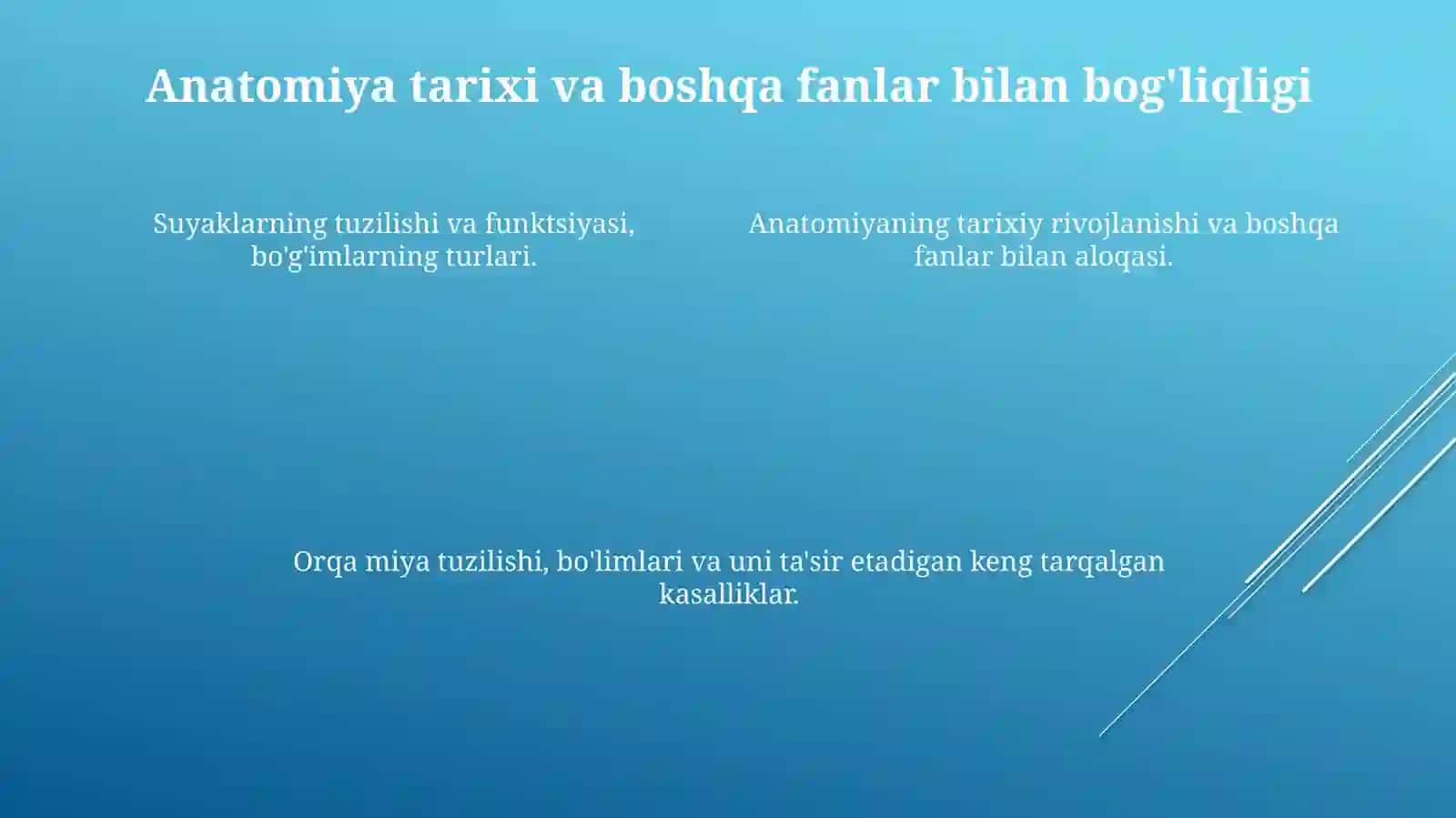Umurtqa pog'onasi, bo'limlari va kasalliklari 4