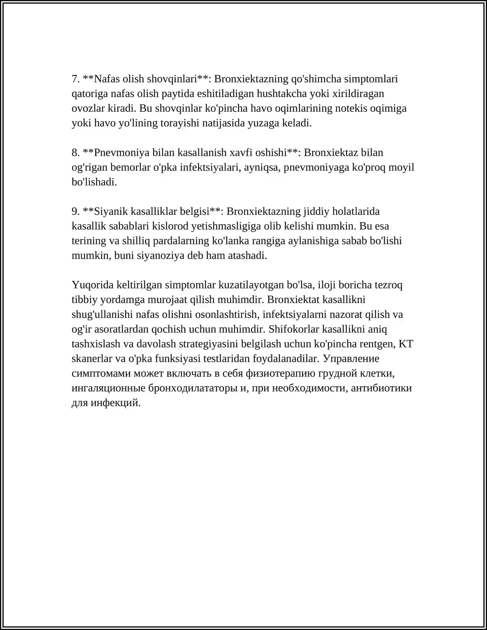 BRONXOEKTATIK KASALLIK DIAGNOSTIKASI 4