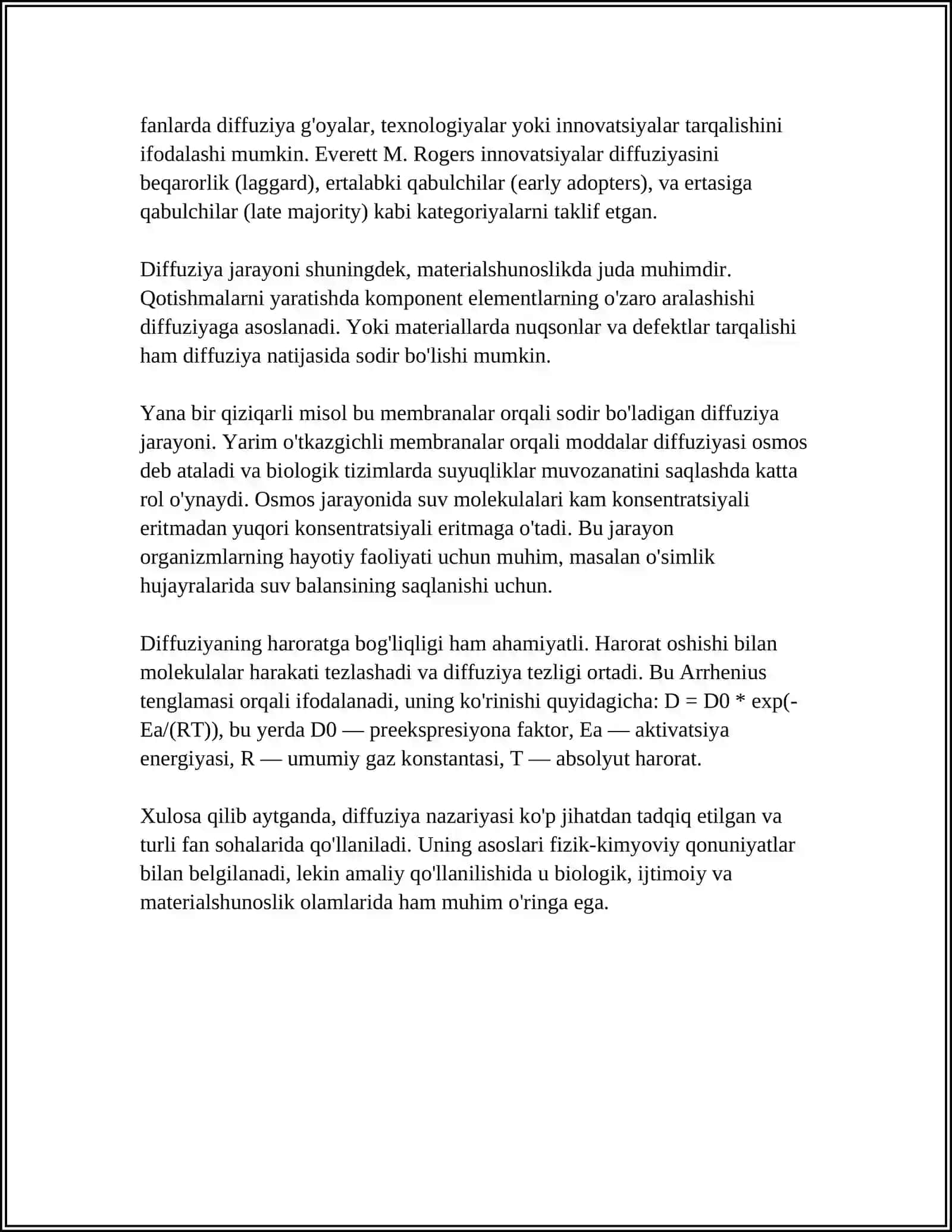 QATTIQ JISMLARDA DIFFUZIYA HODISALARI 4