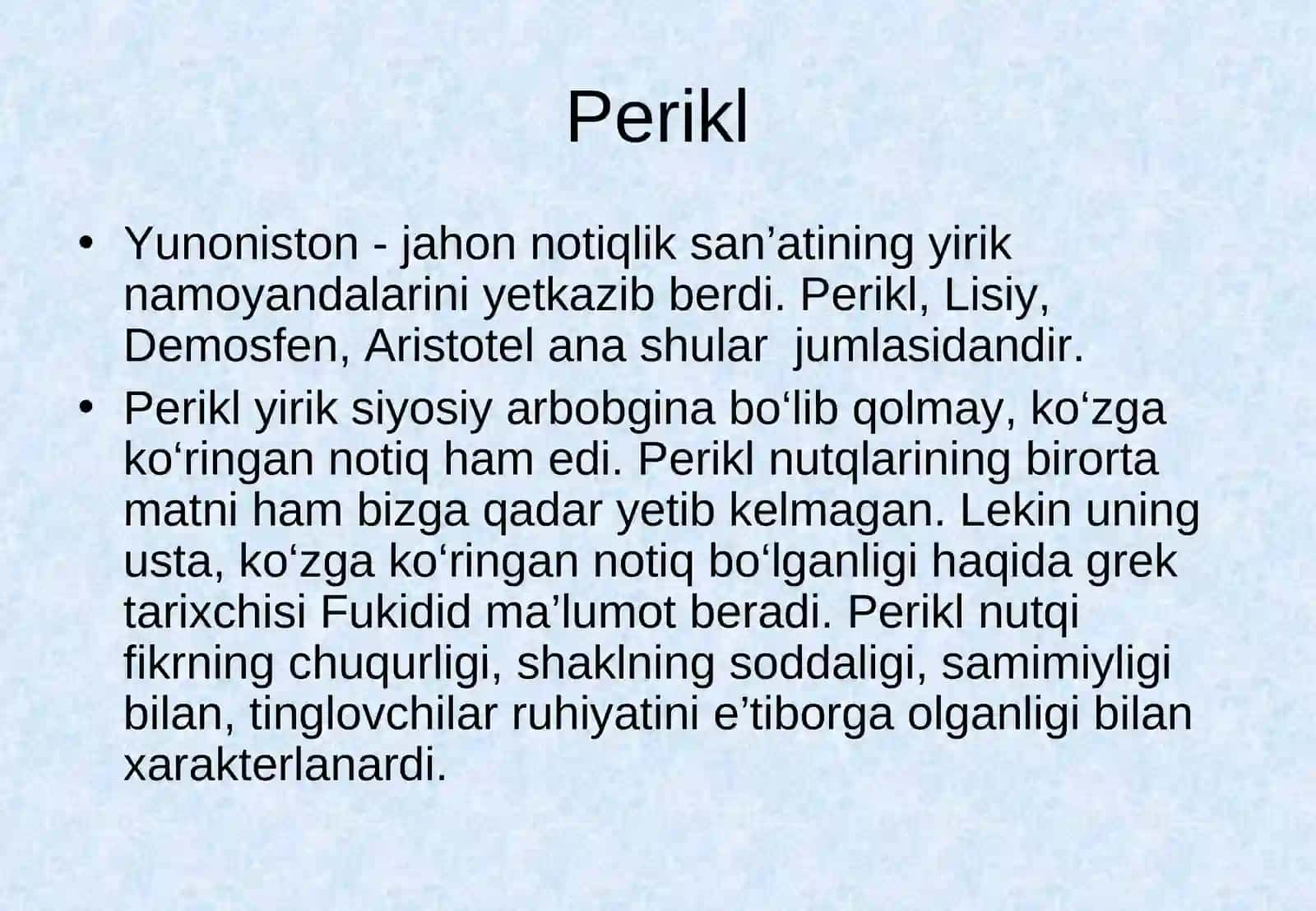 Notiqlik san’ati tushunchasi 4