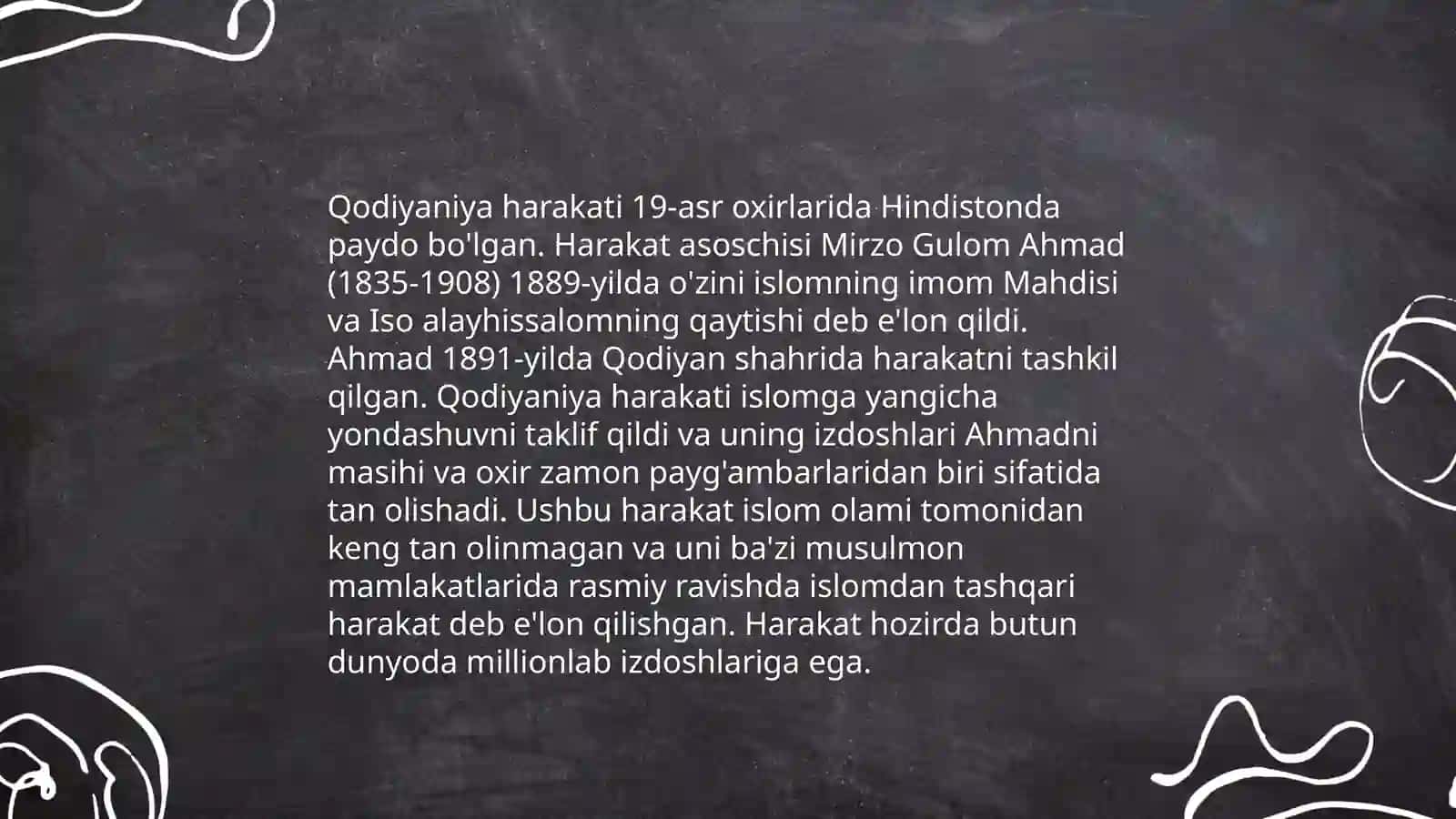 Bahoiylik va qodiyaniya (ahmadiy) harakati 4