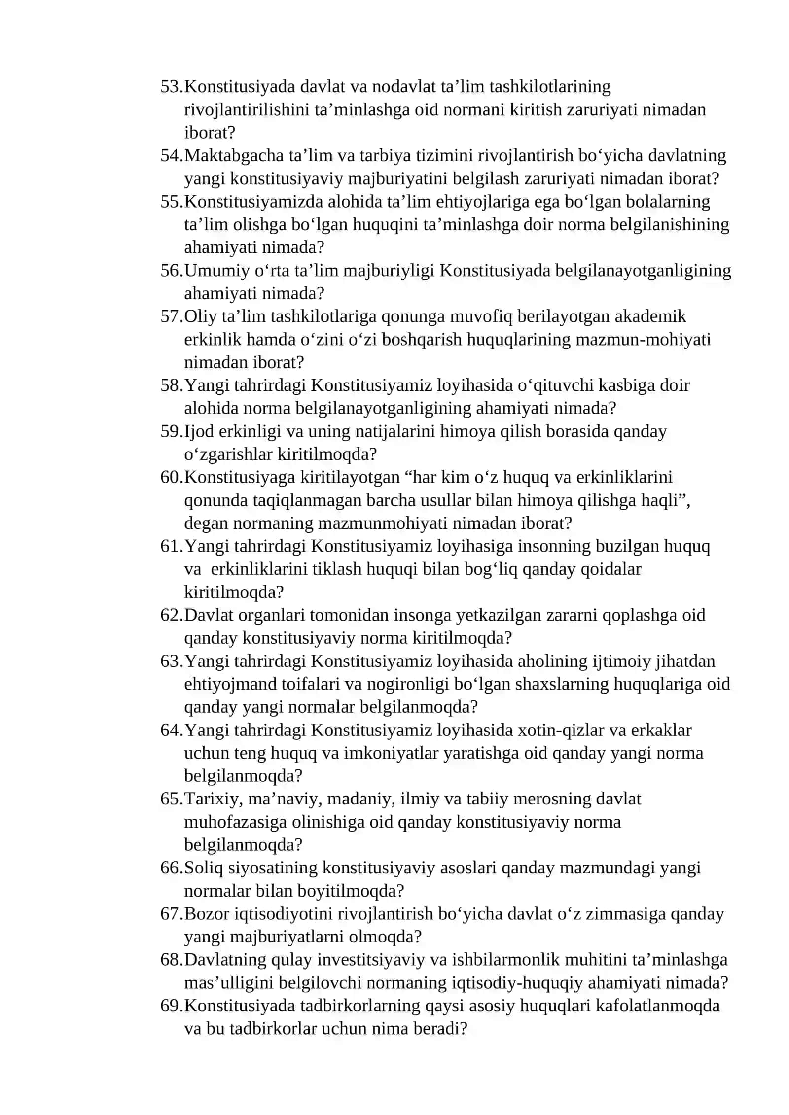 Konstitusiyada О‘zbekistonni ijtimoiy davlat, deb belgilashning ahamiyati 4