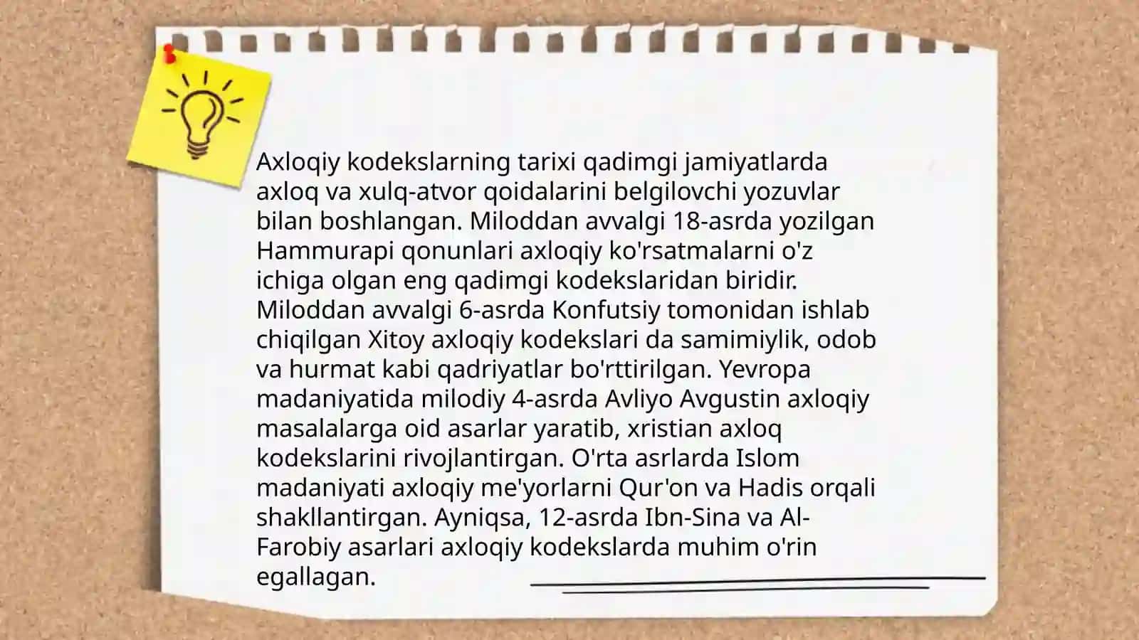 Axloqiy kodekslarning Ijtimoiy ishdagi ahamyati va ròli 4