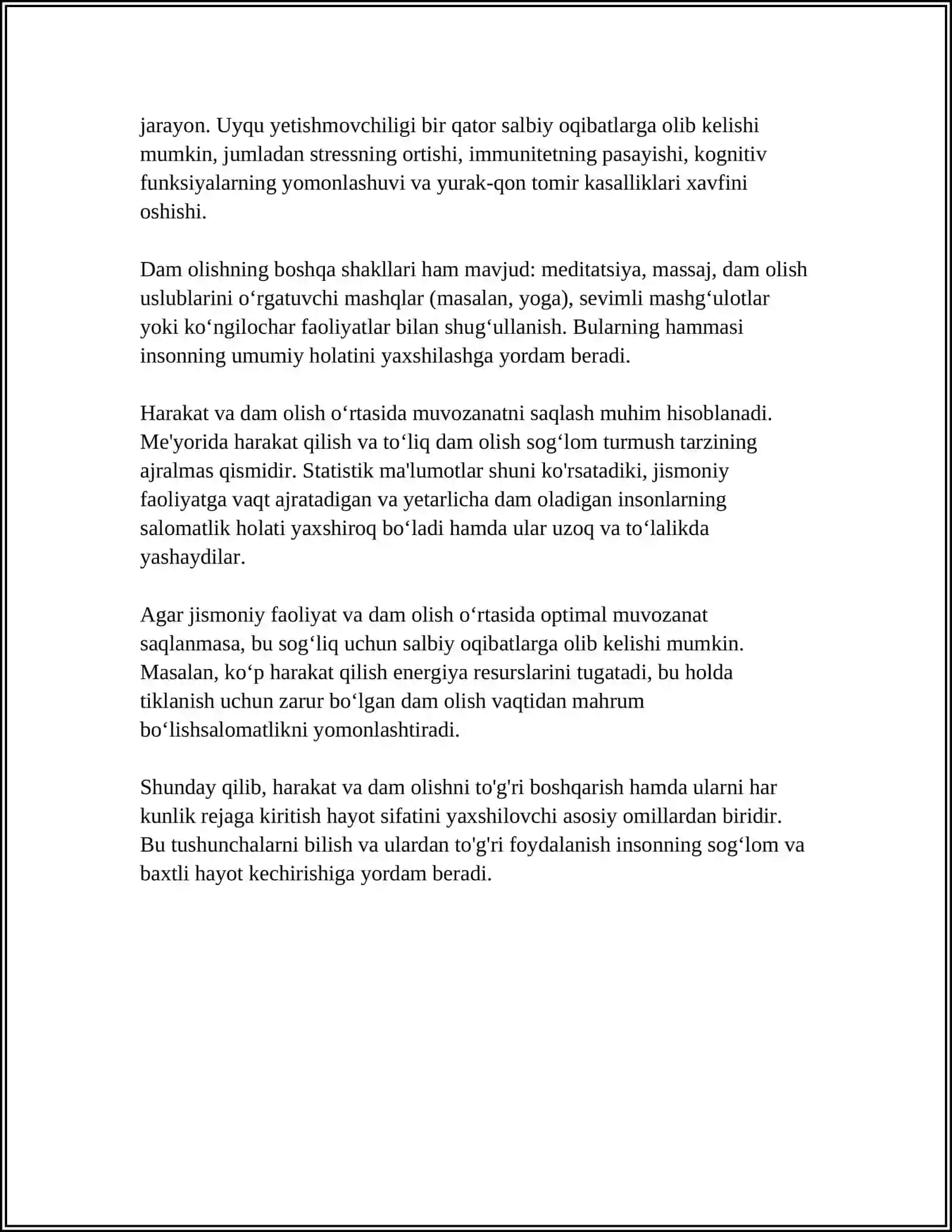 YERNING TORTISH MAYDONIDA JISMNING HARAKATI 4