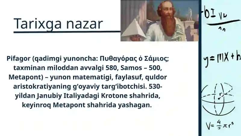 Pifagor teoremasi 4