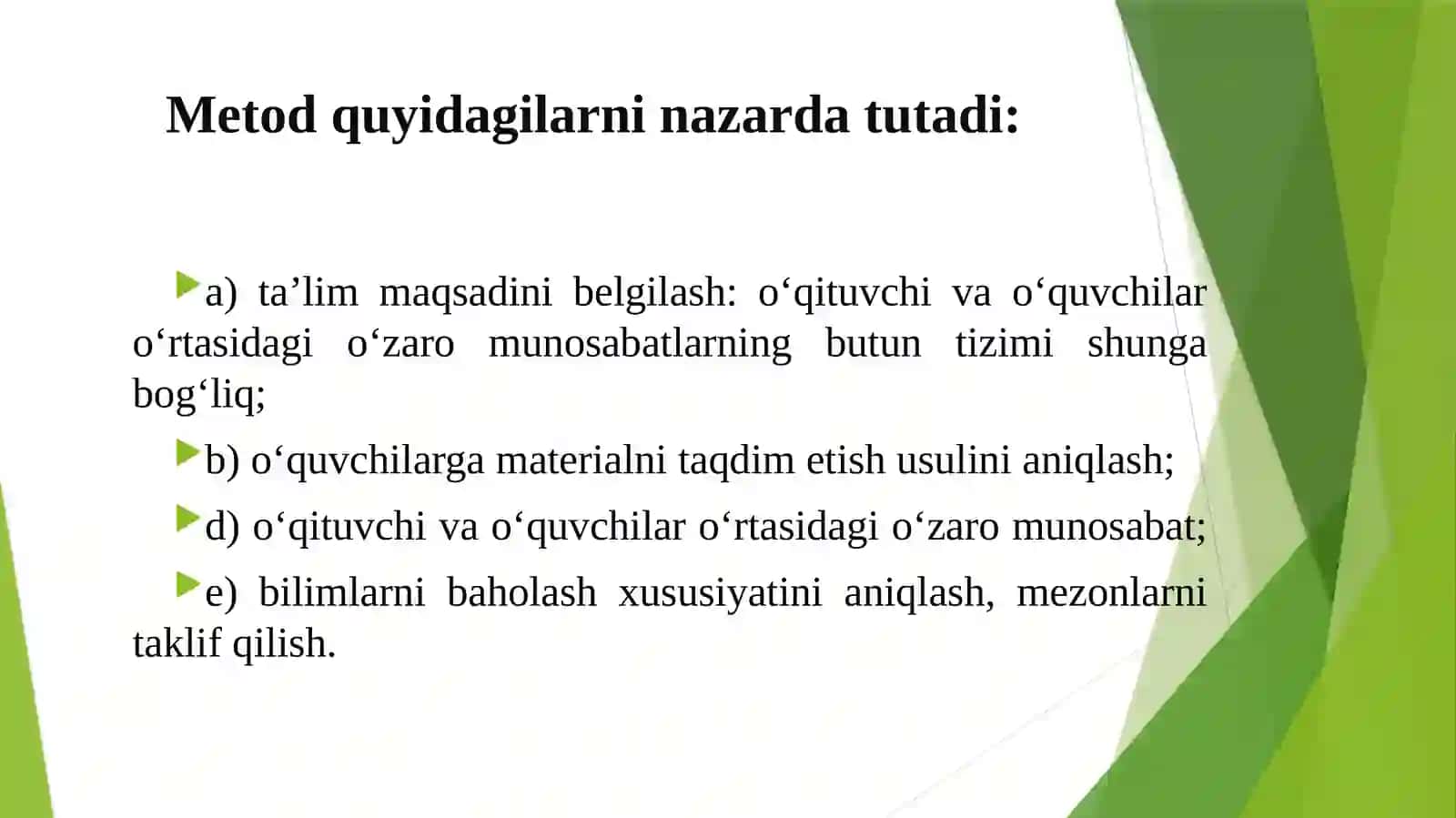 Boshlang‘ich sinf ona tili darslarida qo‘llanadigan metodlar 4