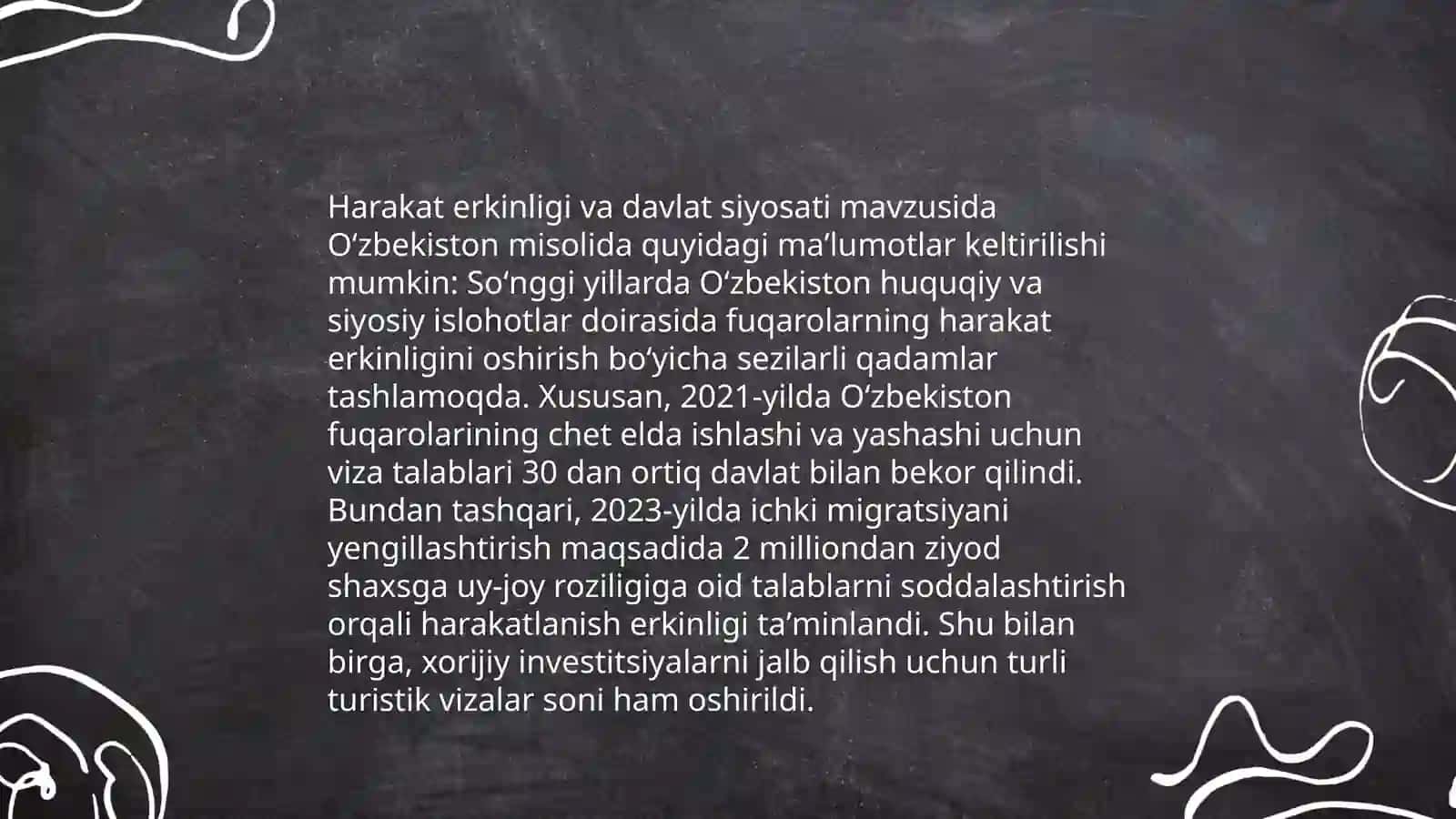 Qoidalarga yoki harakat erkinligiga asoslangan siyosat 4