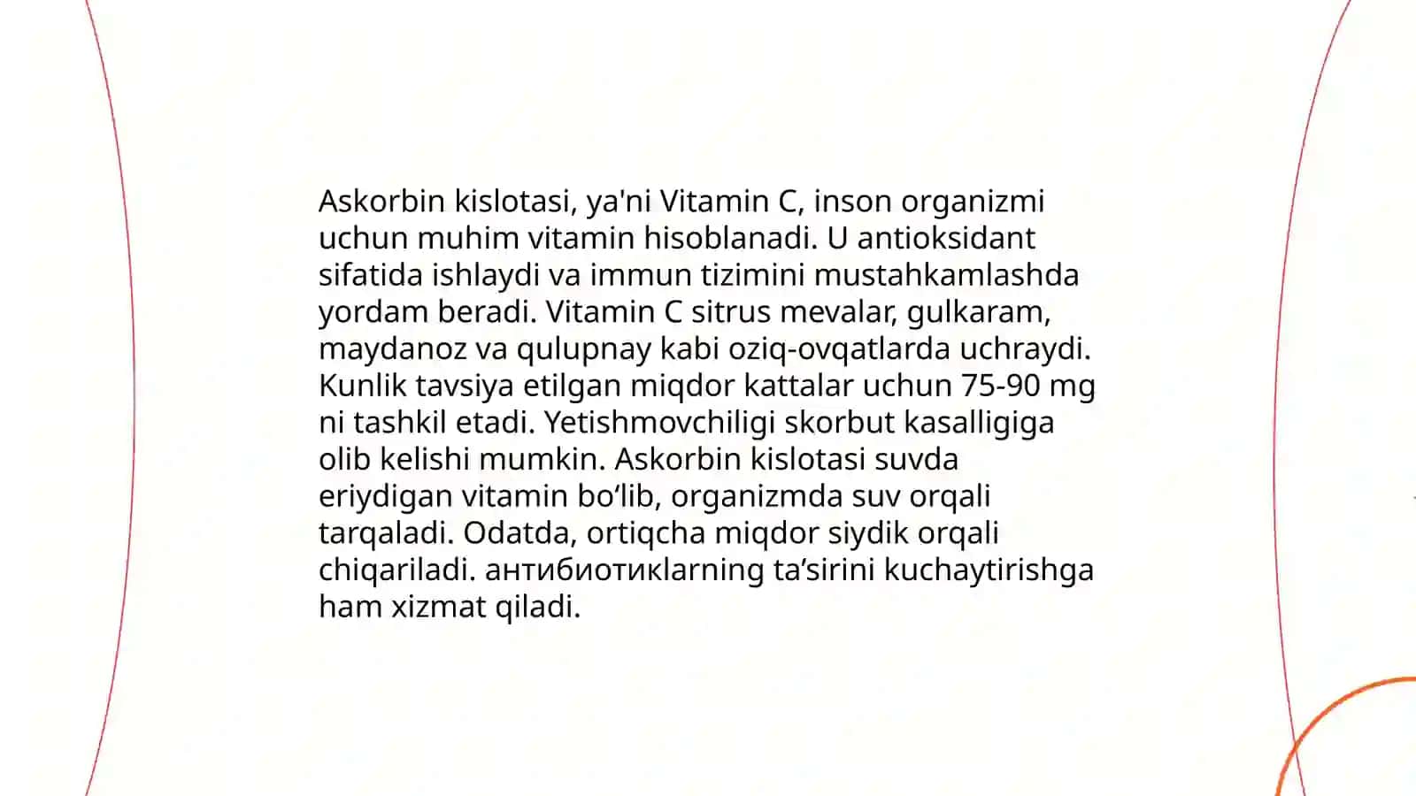 Suvda eriydigan vitaminsimon moddalar 4