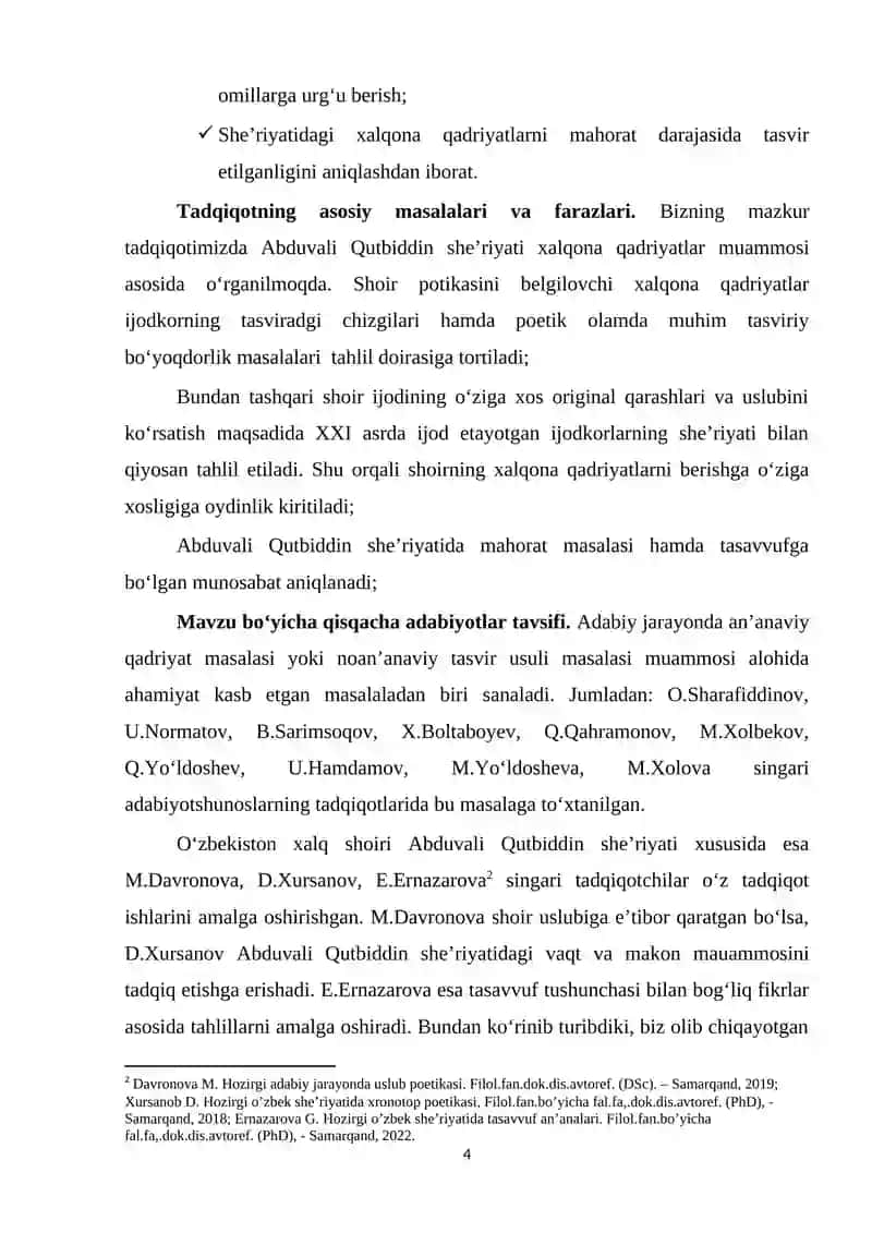ABDUVALI QUTBIDDIN SHE’RIYATIDA MILLIY QADRIYATLAR 4