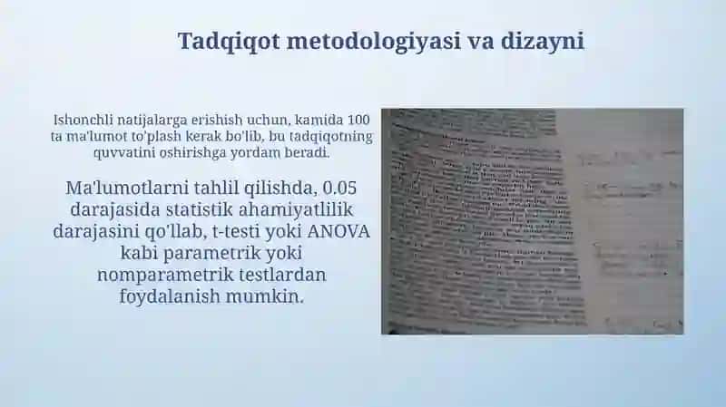Ilmiy ishlar va hisobotlar tayyorlash 4