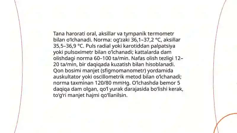 Bemorlarni bevosita va asbob uskunalar yordamida tekshirish usullari 4