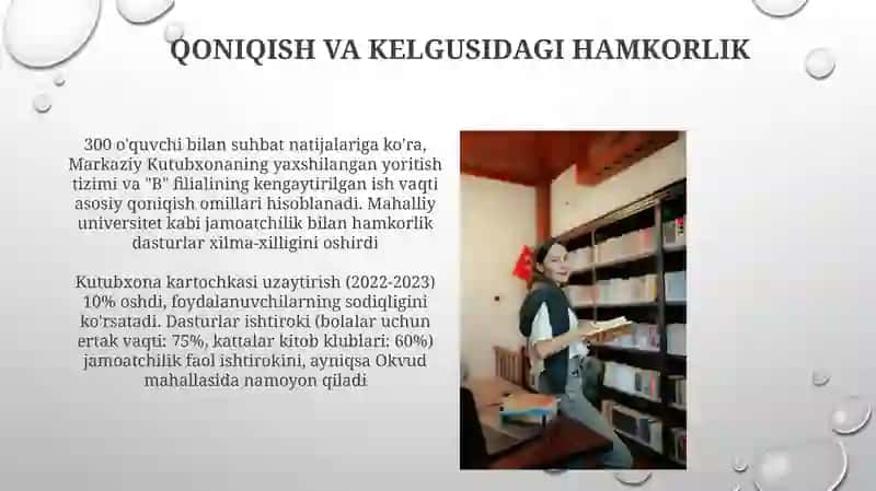 Kutubxona resurslari va xizmatlari 4
