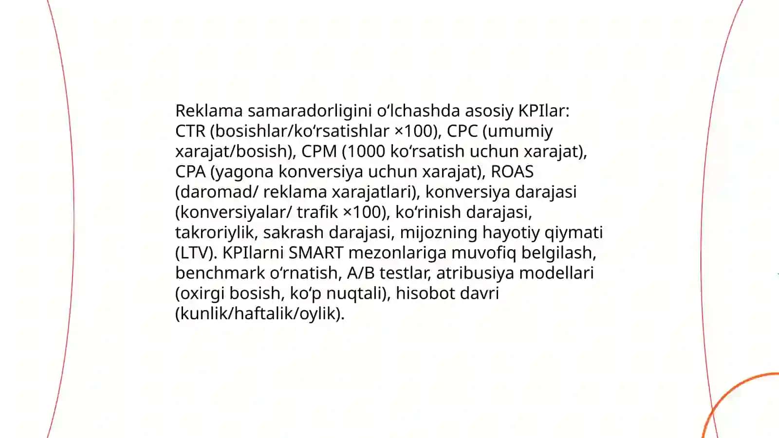 Reklama tahlili 4