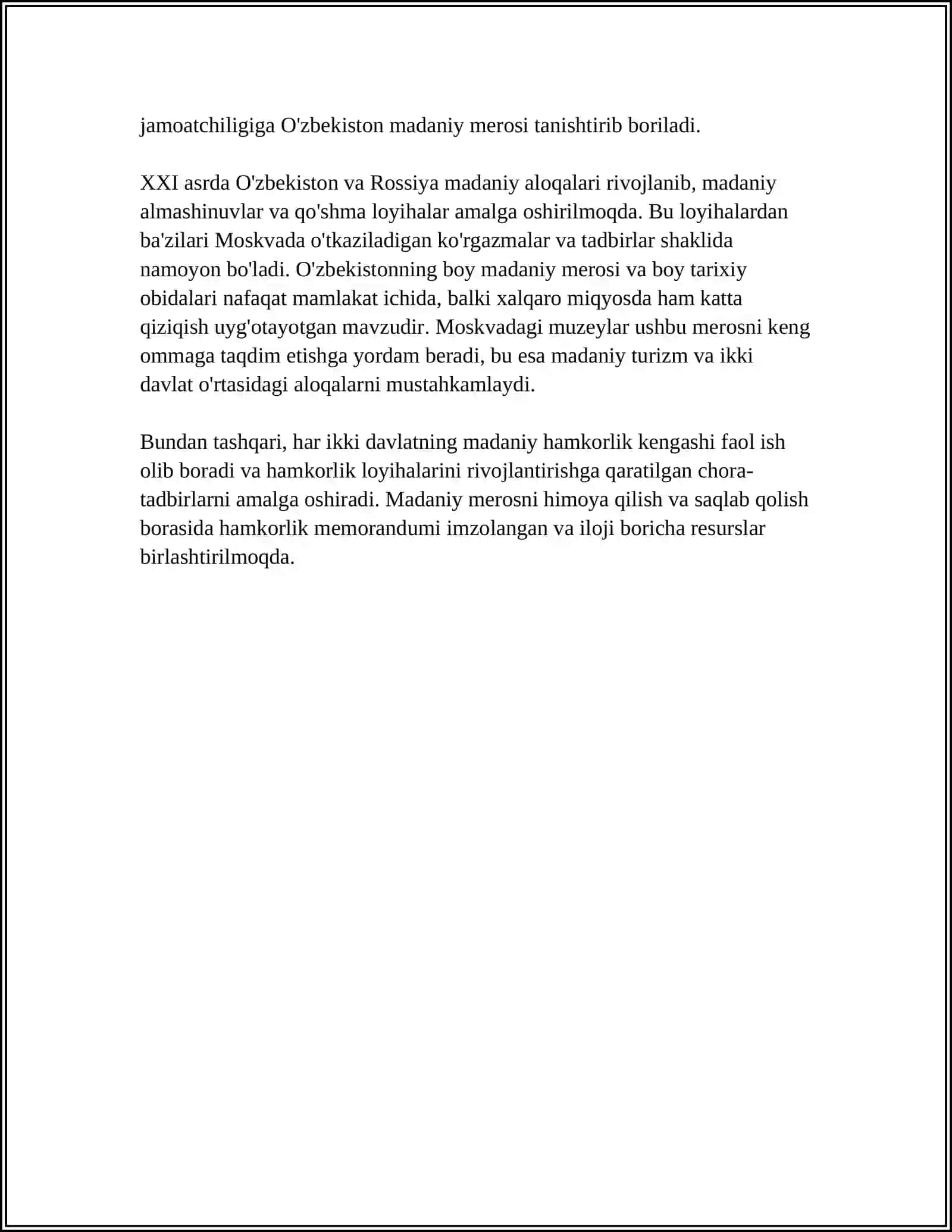 O'ZBEKISTON MADANIY MEROSI MOSKVA MUZEYLARI TO'PLAMLARIDA. XIX ASR OXIRI – XX ASRDA O'ZBEKISTON KULOLCHILIGI 4