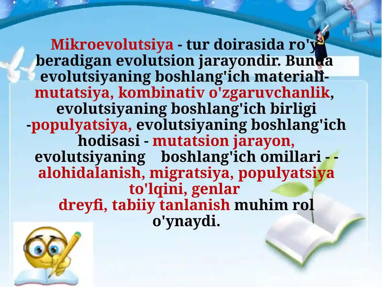 EVOLYUTSION TA`LIMOT.10 4