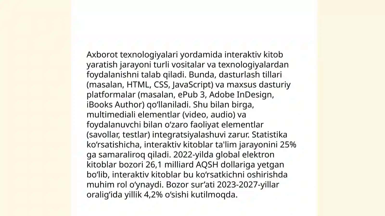 Metodik fa’nlar 2024/2025 oʻquv yili uchun ta’lim topshiriqlari 4