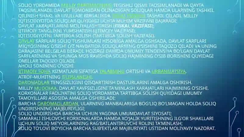 Davlat soliq xizmati organlari faoliyati 4