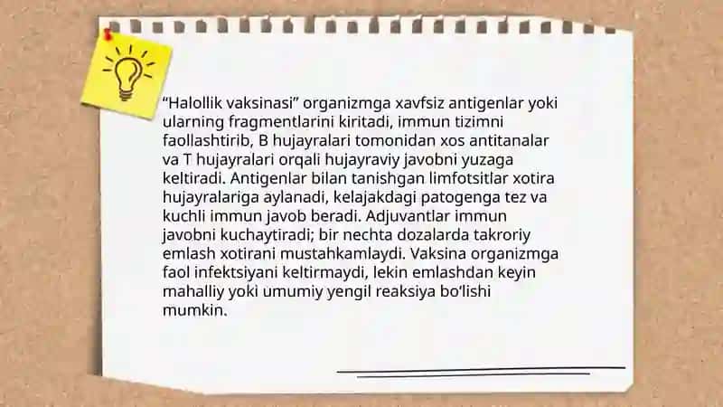 Qanday qilib "halollik vaksinasi" bilan emlanish mumkin? 4