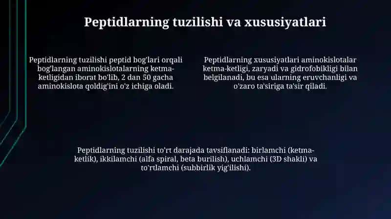 Oqsil-tabiatli peptidlar 4