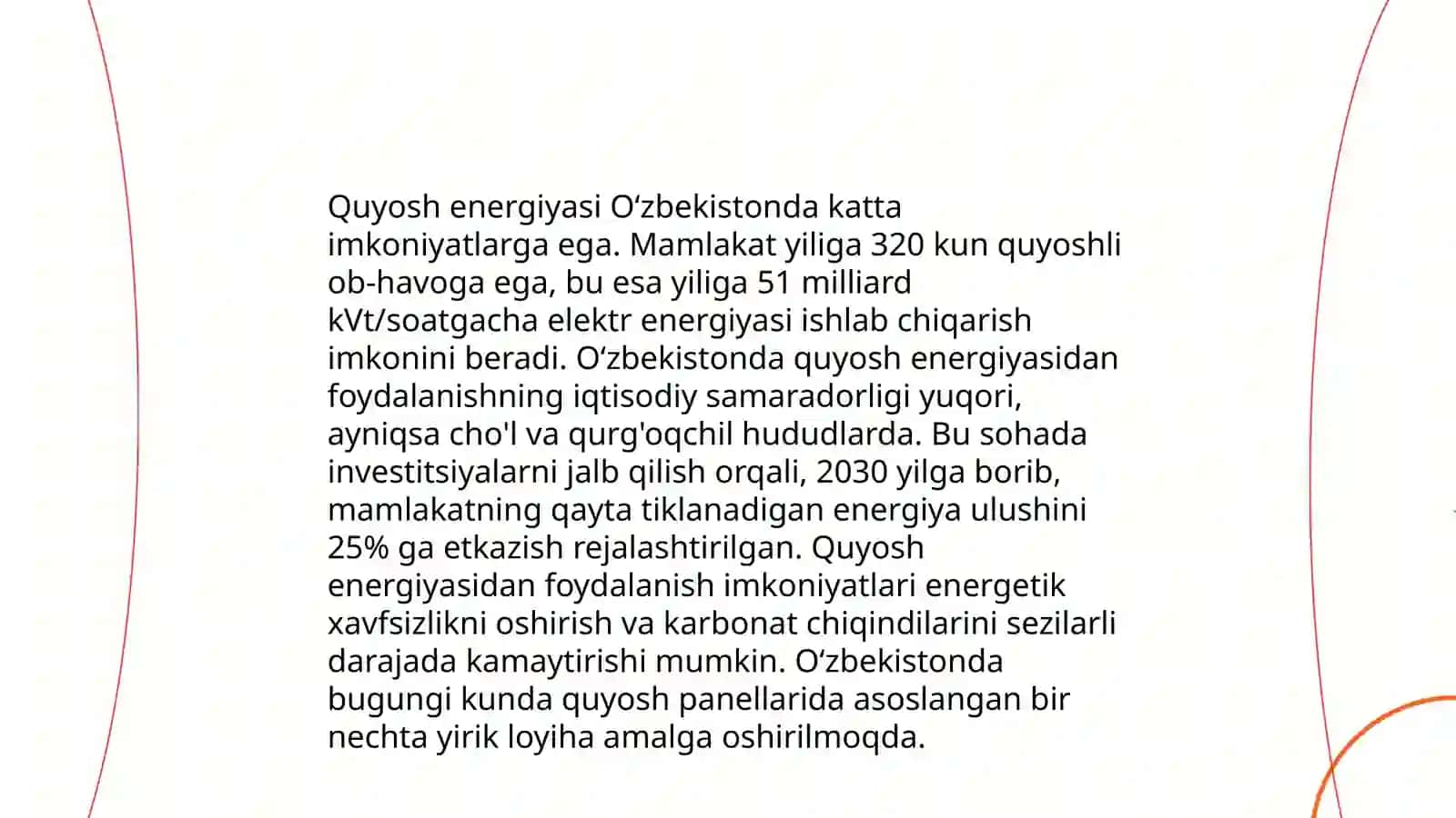 Mamlakat iqtisodiyotining energiya samaradorligini oshirish yoʻnalishlari 4