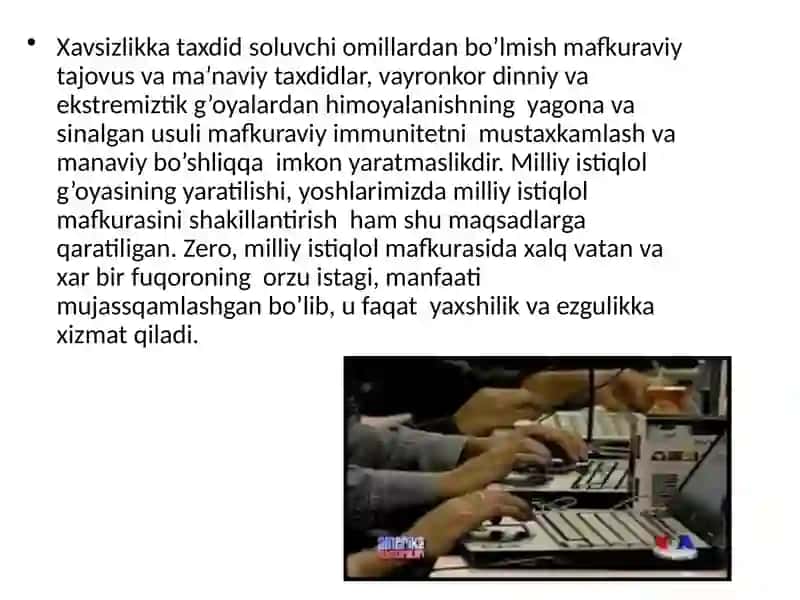 Mafkuraviy Tajovuslar 4