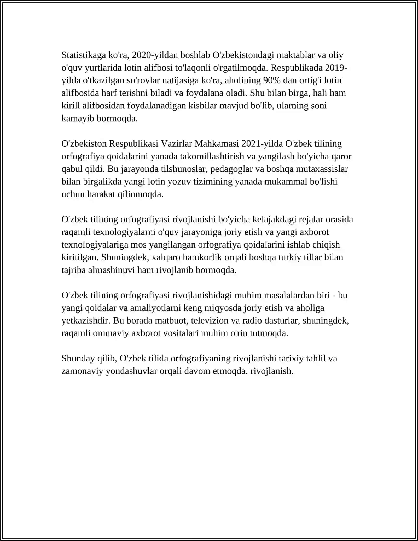 ORFOGRAFIYA MAVZUSIGA OID ILMIY MAQOLA TAYYORLASH 4