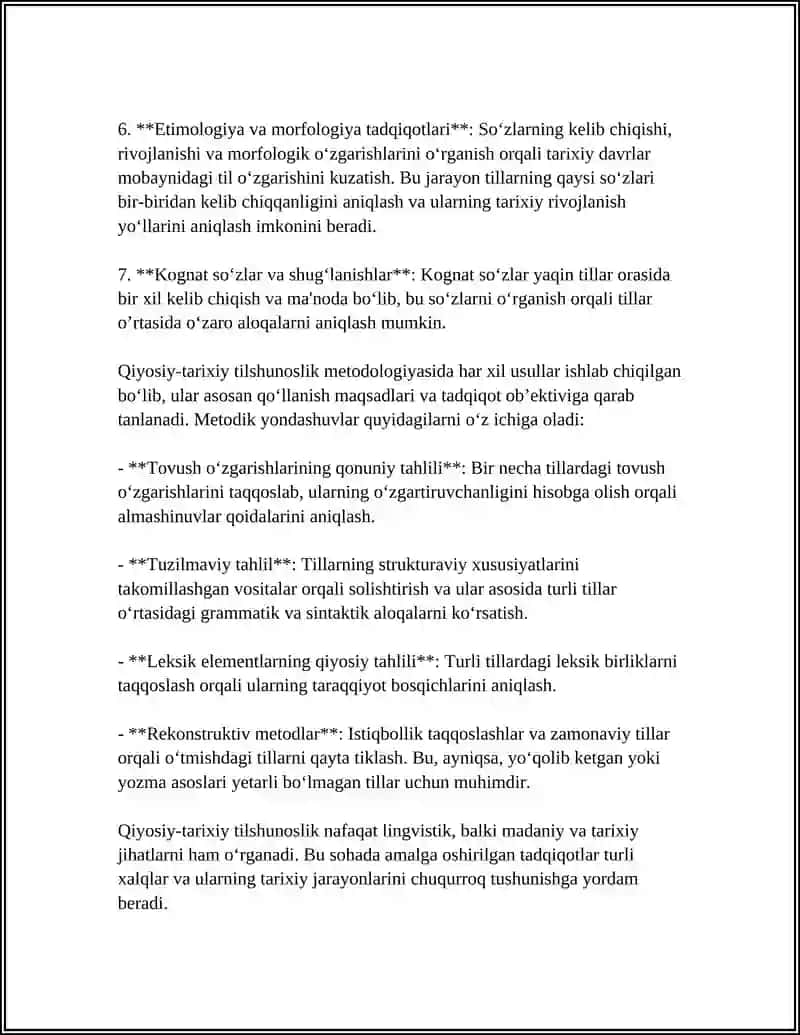 Qiyosiy-tarixiy tilshunoslik nazariyasi va metodologiyasi 4