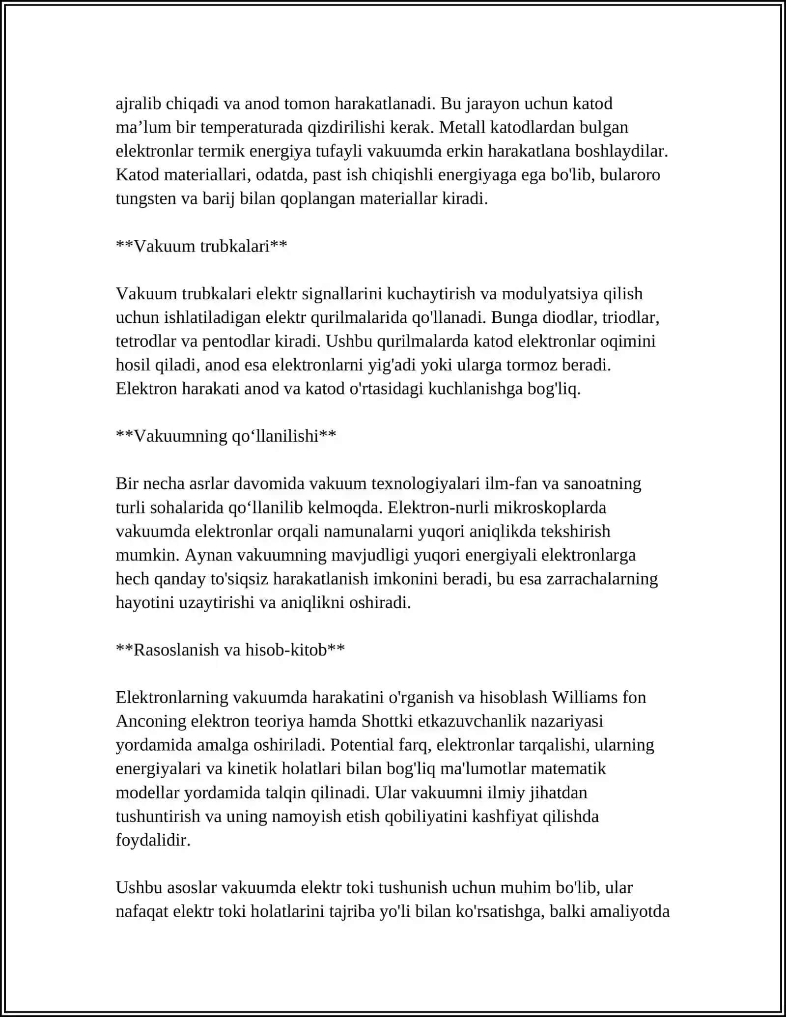 Vakumda Elektr Toki 4
