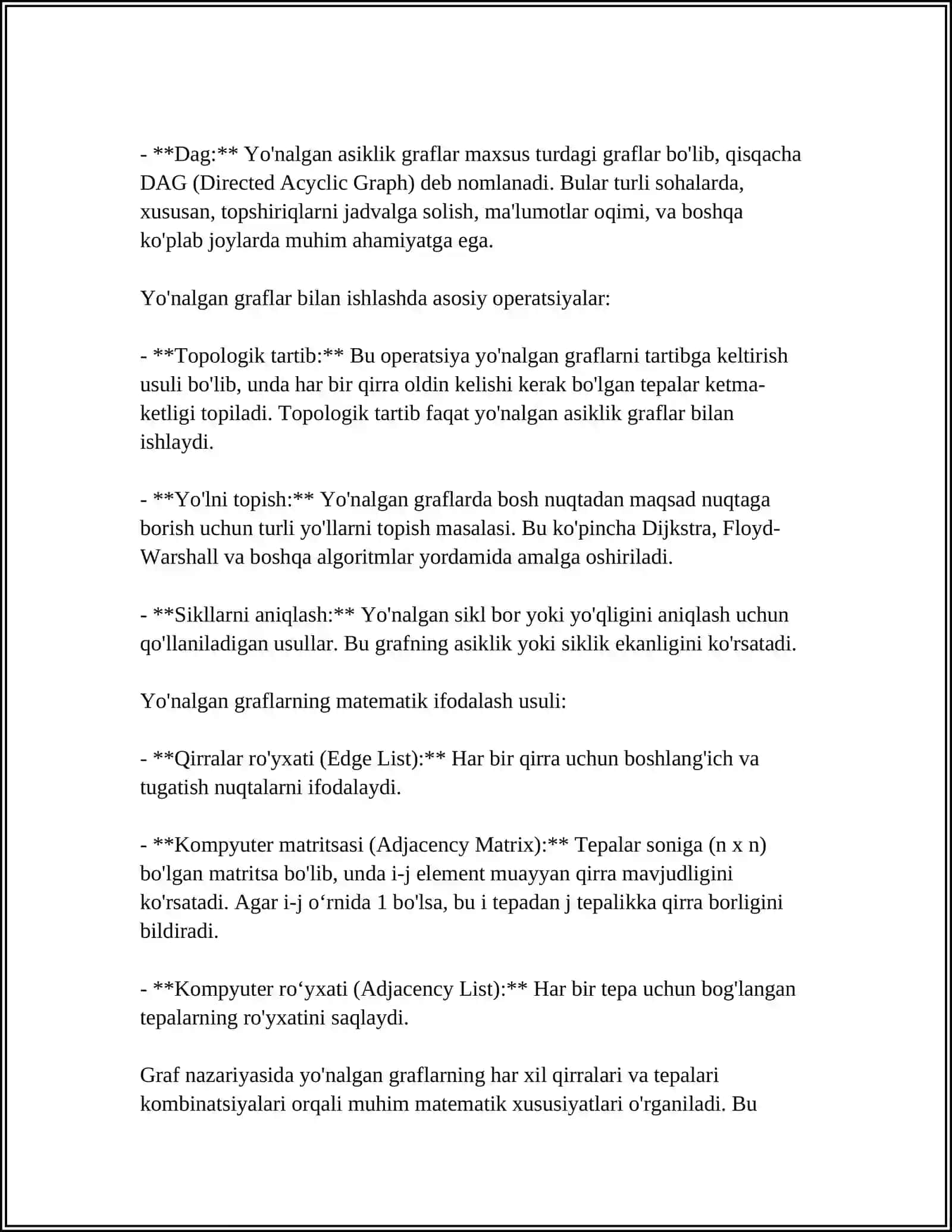 GRAGNING TURLI XIL TURLARI (YO'NALGAN,YO'NALMAS,OG'IR) 4