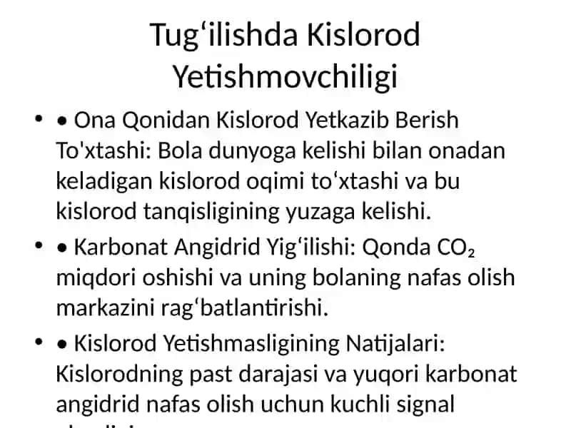 Bolalarda Birinchi Nafas Mexanizmi va Uning Fiziologiyasi 4