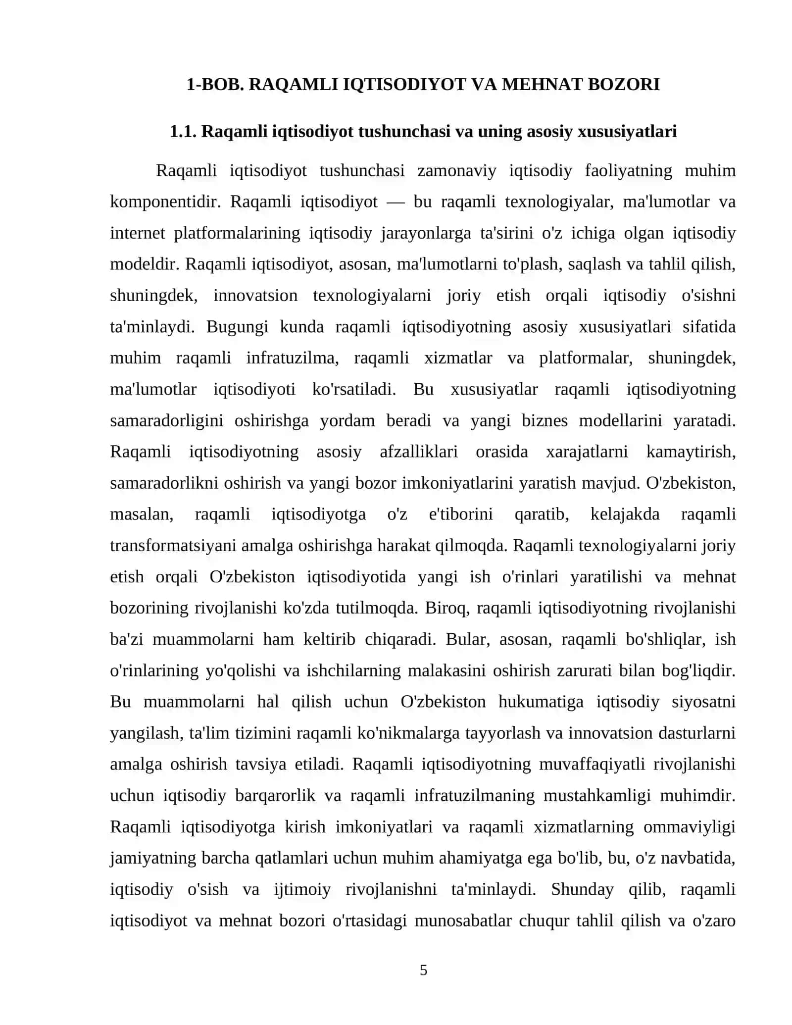 RAQAMLI IQTISODIYOT VA MEHNAT BOZORI 4